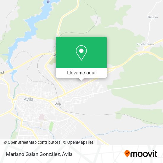 Mapa Mariano Galan González
