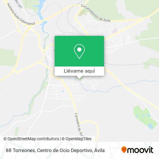 Mapa 88 Torreones, Centro de Ocio Deportivo