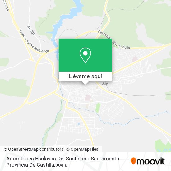Mapa Adoratrices Esclavas Del Santisimo Sacramento Provincia De Castilla