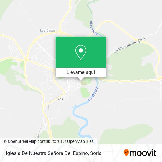Mapa Iglesia De Nuestra Señora Del Espino