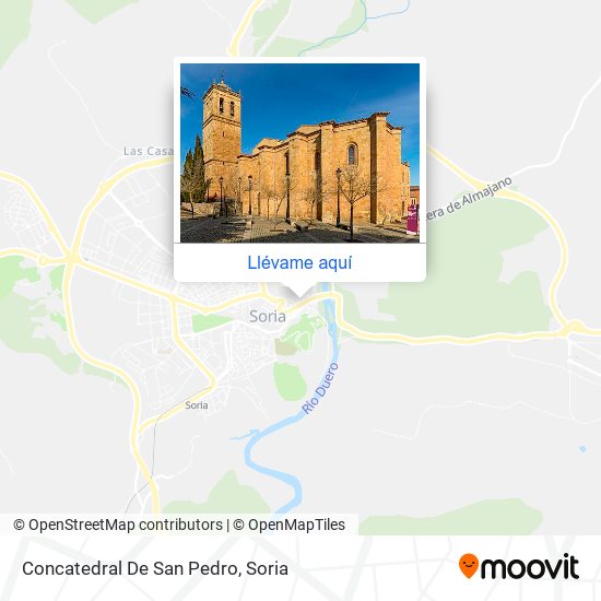 Mapa Concatedral De San Pedro