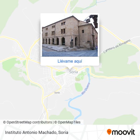 Mapa Instituto Antonio Machado