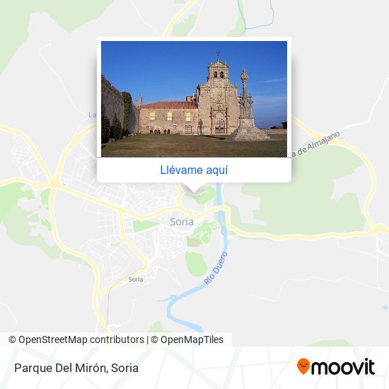 Mapa Parque Del Mirón