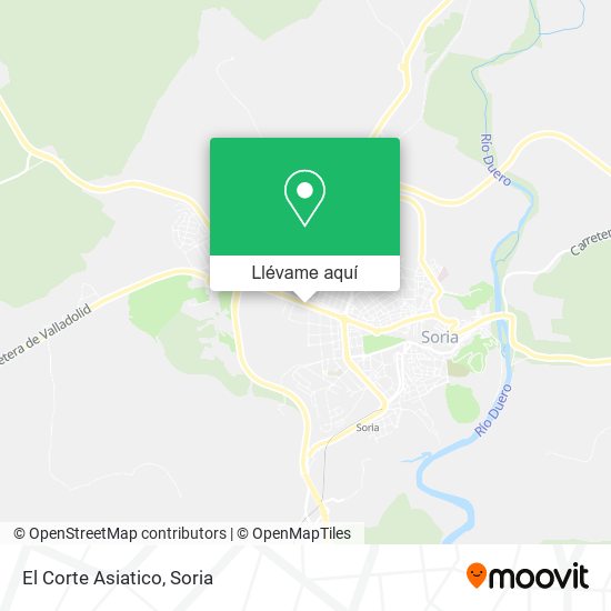 Mapa El Corte Asiatico