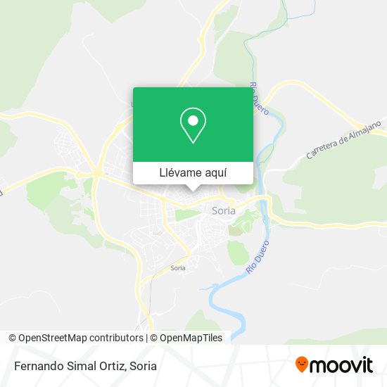Mapa Fernando Simal Ortiz