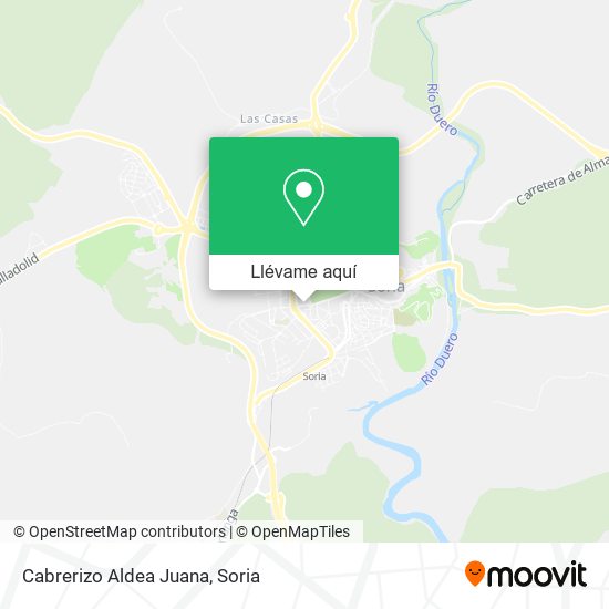 Mapa Cabrerizo Aldea Juana