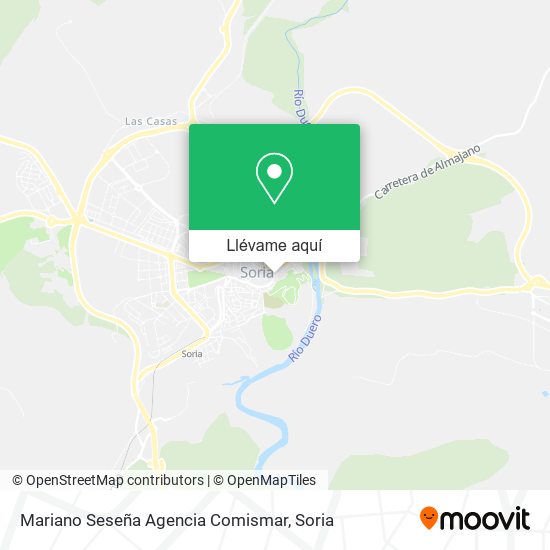 Mapa Mariano Seseña Agencia Comismar