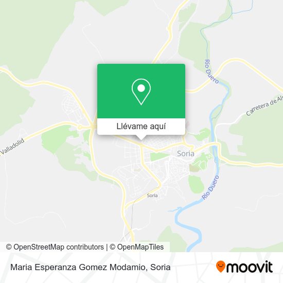 Mapa Maria Esperanza Gomez Modamio