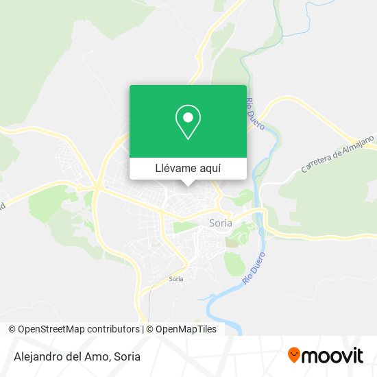 Mapa Alejandro del Amo