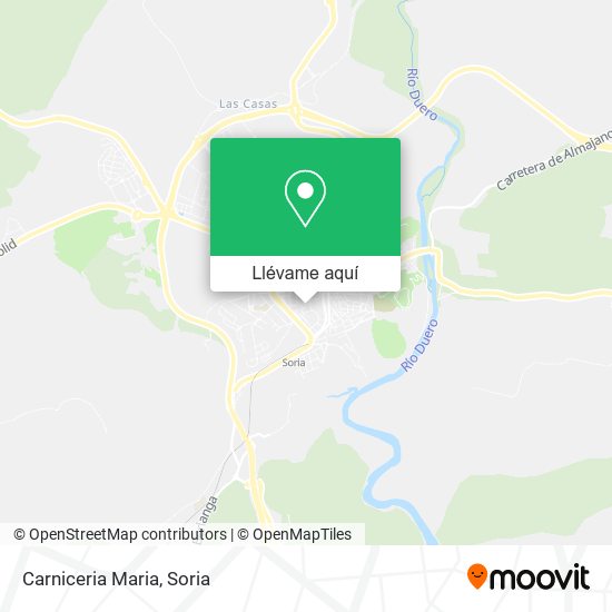 Mapa Carniceria Maria