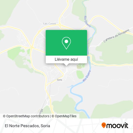 Mapa El Norte Pescados