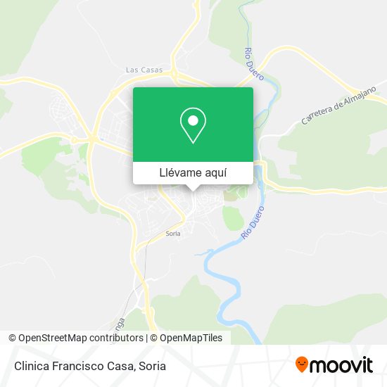 Mapa Clinica Francisco Casa