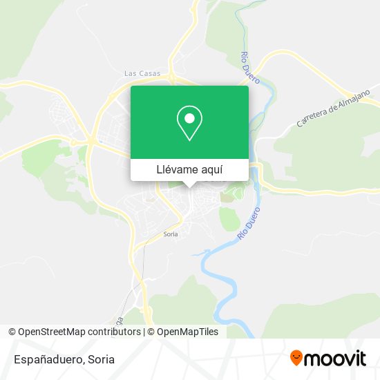 Mapa Españaduero
