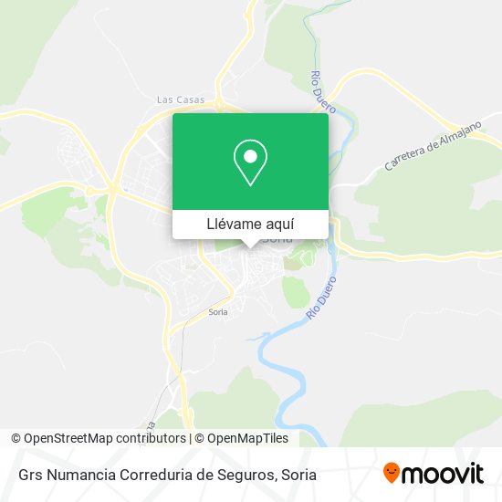 Mapa Grs Numancia Correduria de Seguros