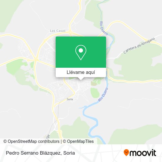 Mapa Pedro Serrano Blázquez