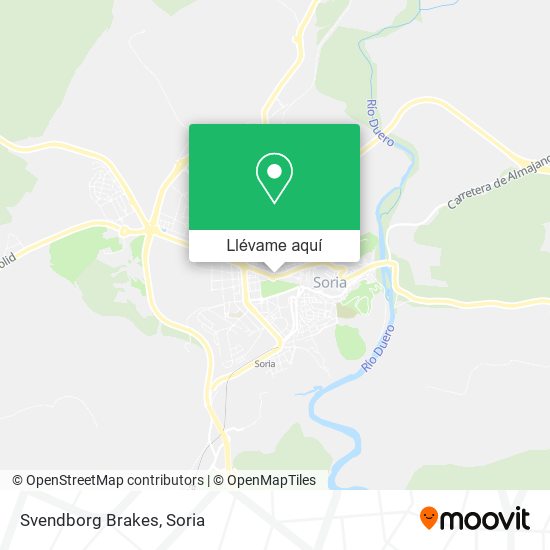Mapa Svendborg Brakes