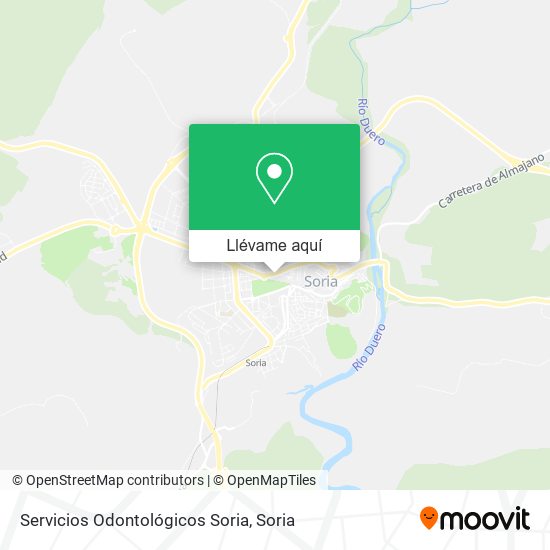 Mapa Servicios Odontológicos Soria