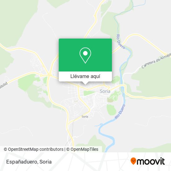 Mapa Españaduero