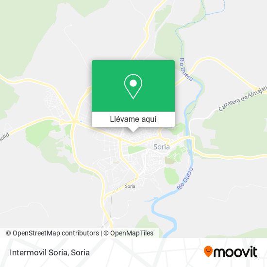 Mapa Intermovil Soria