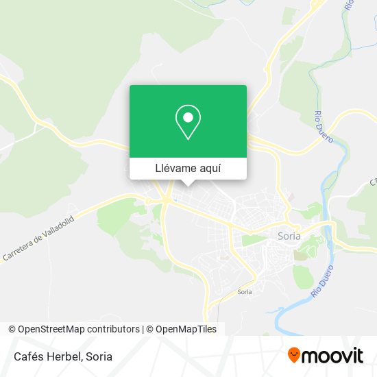 Mapa Cafés Herbel