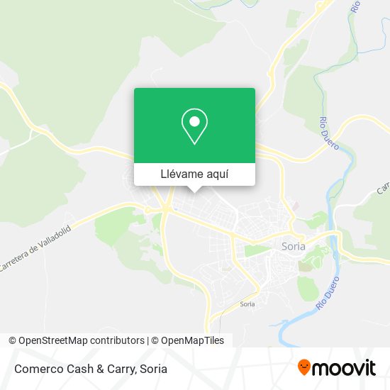 Mapa Comerco Cash & Carry