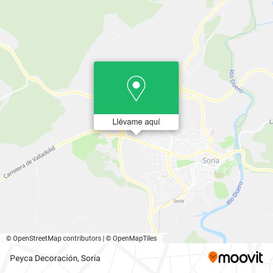 Mapa Peyca Decoración