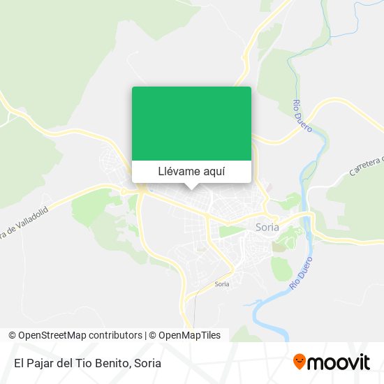 Mapa El Pajar del Tio Benito