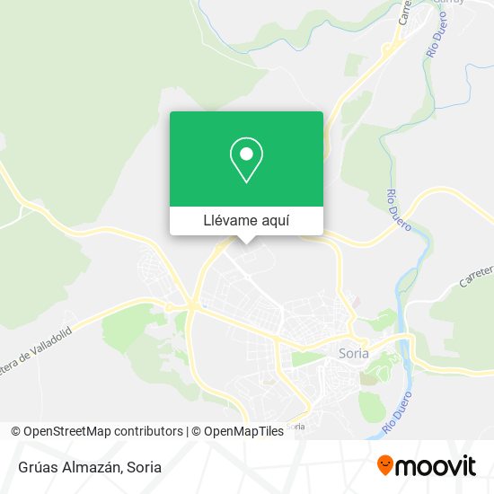 Mapa Grúas Almazán