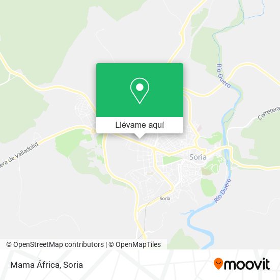 Mapa Mama África