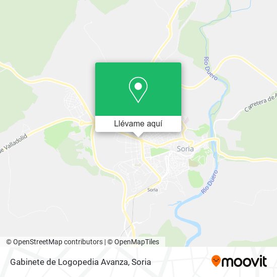 Mapa Gabinete de Logopedia Avanza