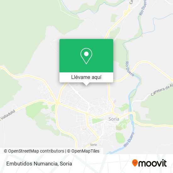 Mapa Embutidos Numancia