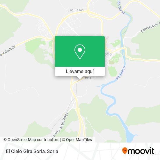 Mapa El Cielo Gira Soria