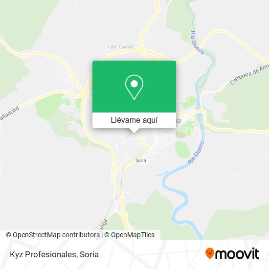Mapa Kyz Profesionales