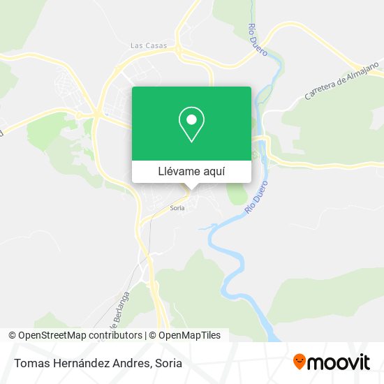 Mapa Tomas Hernández Andres