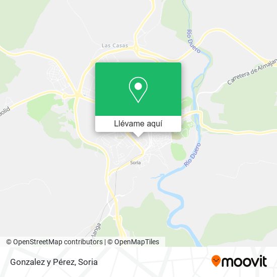 Mapa Gonzalez y Pérez
