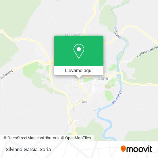 Mapa Silviano García