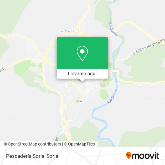 Mapa Pescadería Soria