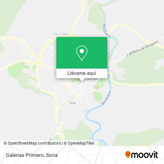 Mapa Galerias Primero