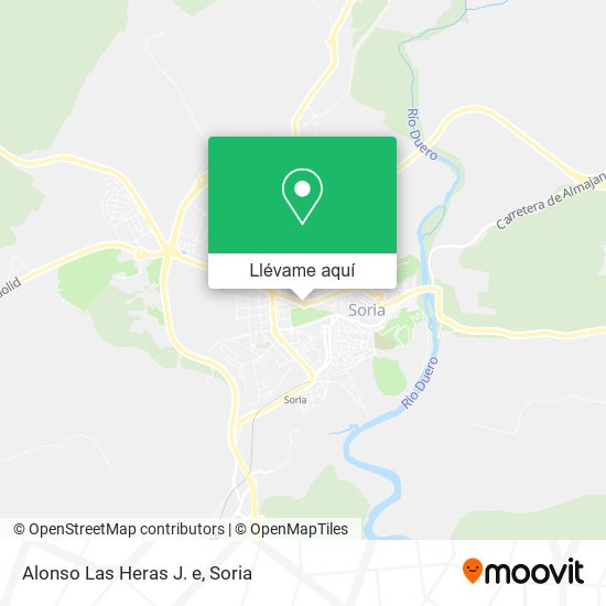 Mapa Alonso Las Heras J. e