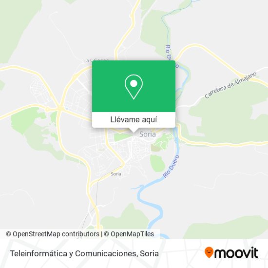 Mapa Teleinformática y Comunicaciones