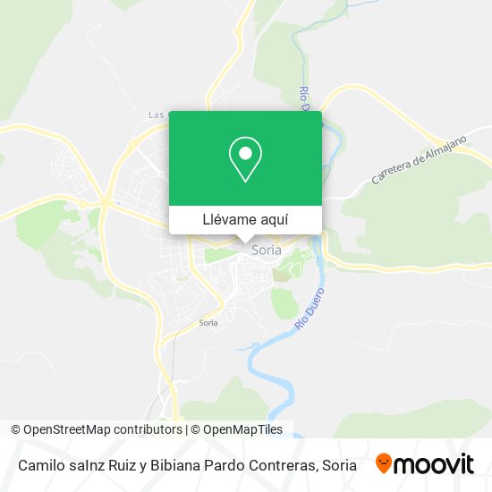 Mapa Camilo saInz Ruiz y Bibiana Pardo Contreras