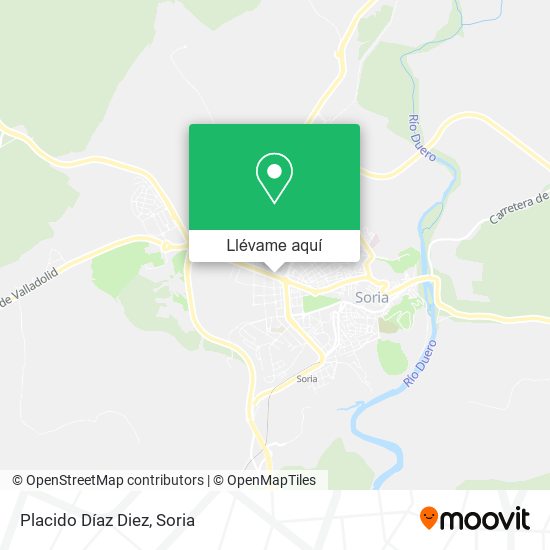 Mapa Placido Díaz Diez