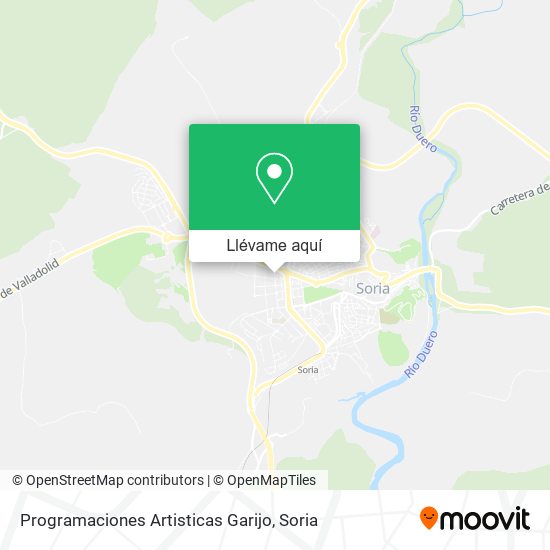 Mapa Programaciones Artisticas Garijo
