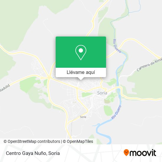 Mapa Centro Gaya Nuño