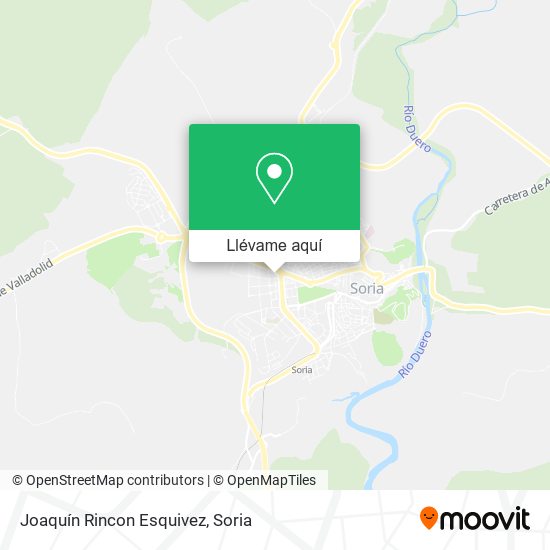 Mapa Joaquín Rincon Esquivez