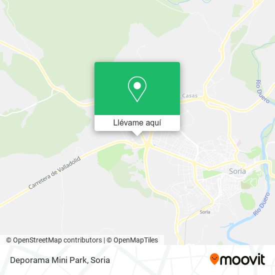 Mapa Deporama Mini Park