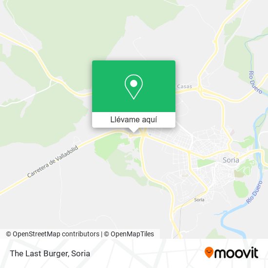 Mapa The Last Burger