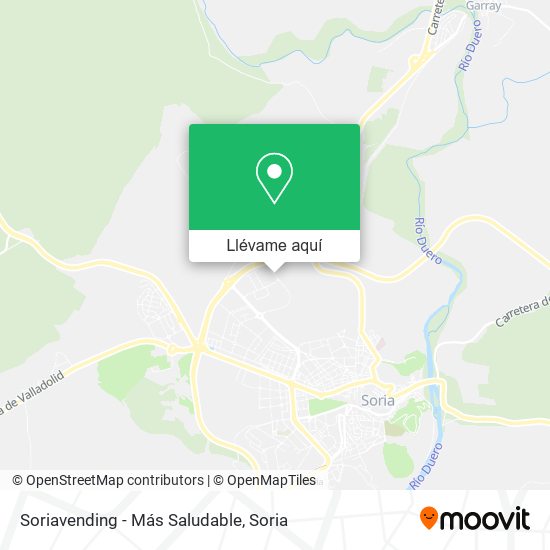 Mapa Soriavending - Más Saludable
