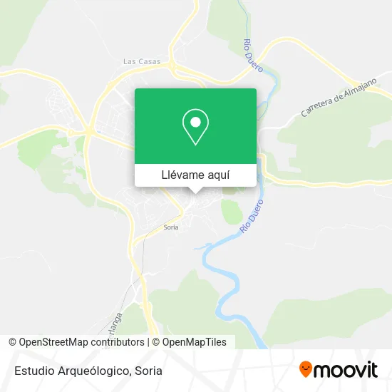 Mapa Estudio Arqueólogico