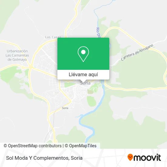 Mapa Sol Moda Y Complementos